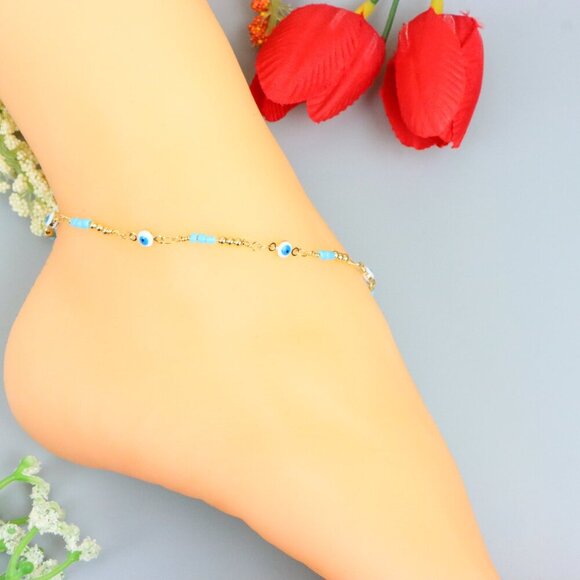 Handmade Anklet – A Stylish Choice for Women, Thoughtful Gift Idea, EVCH1871 - Picture 2 of 10